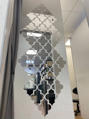Зеркальная стеновая панель MirrorWall Стамбул мини (серебристый)