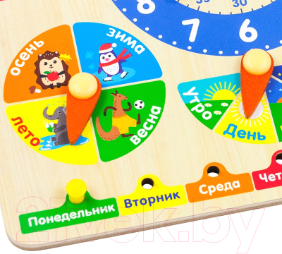 Изображение товара Бизиборд Alatoys Календарь. Времена года / 9537215