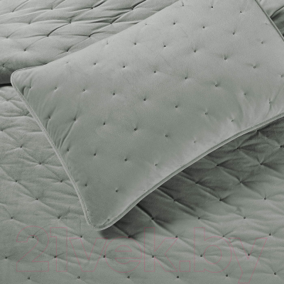 Набор текстиля для спальни Sofi de Marko Иоланта 240х260 / Пок-Ио-З-240х260 (зеленый)