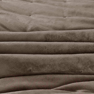 Набор текстиля для спальни Sofi de Marko Иоланта 240х260 / Пок-Ио-Кч-240х260 (капучино)