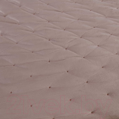 Набор текстиля для спальни Sofi de Marko Иоланта 240х260 / Пок-Ио-Пр-240х260 (пепел роза)