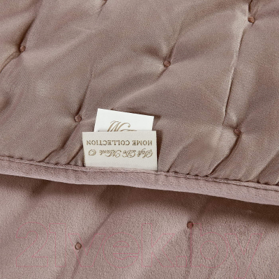 Набор текстиля для спальни Sofi de Marko Иоланта 240х260 / Пок-Ио-Пр-240х260 (пепел роза)
