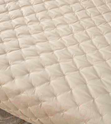 Набор текстиля для спальни Sofi de Marko Лея 240x260 / Пок-Л-240х260к (крем)