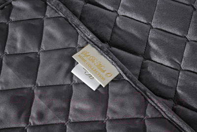 Набор текстиля для спальни Sofi de Marko Натаниэль 240х260 / Пок-Нт-240х260ан (антрацит)