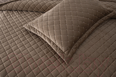 Набор текстиля для спальни Sofi de Marko Натаниэль 240х260 / Пок-Нт-240х260б (бежевый)