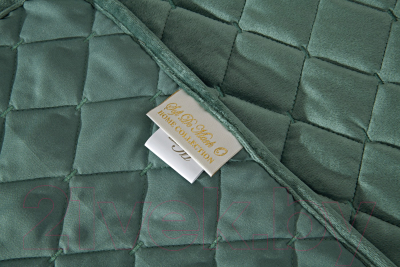 Набор текстиля для спальни Sofi de Marko Натаниэль 240х260 / Пок-Нт-240х260из (изумруд)