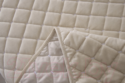 Набор текстиля для спальни Sofi de Marko Натаниэль 240х260 / Пок-Нт-240х260кр (крем)