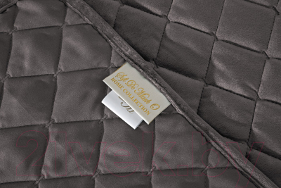 Набор текстиля для спальни Sofi de Marko Натаниэль 240х260 / Пок-Нт-240х260м (мокко)