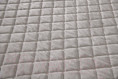 Набор текстиля для спальни Sofi de Marko Натаниэль 240х260 / Пок-Нт-240х260сс (светло-серый)