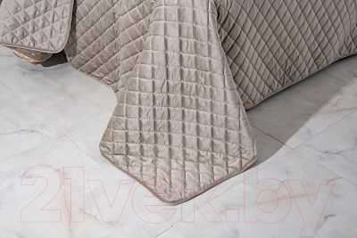 Набор текстиля для спальни Sofi de Marko Натаниэль 240х260 / Пок-Нт-240х260с (серый)