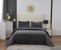 Набор текстиля для спальни Sofi de Marko Фердинанд 240х260 / Пок-Фст-240х260 (стоун) - 