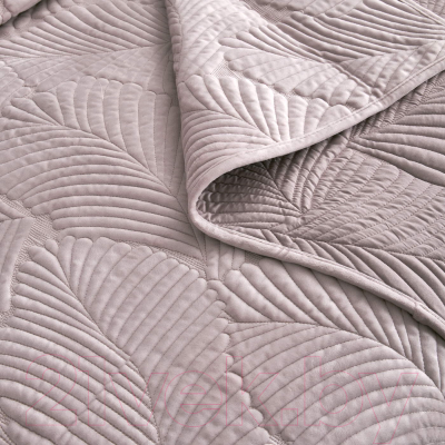 Набор текстиля для спальни Sofi de Marko Ноэль 240х260 / Пок-Нэ-240х260пд (пудра)