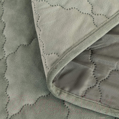 Набор текстиля для спальни Sofi de Marko Деметра 240х260 / Пок-5303зл-240х260 (зеленый)