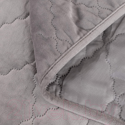 Набор текстиля для спальни Sofi de Marko Деметра 240х260 / Пок-5303Ст-240х260 (стоун)