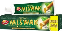 Зубная паста Dabur Toothpaste Miswak Herbal (120г+50г) - 