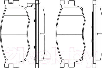 

Тормозные колодки Bosch, 0986495240