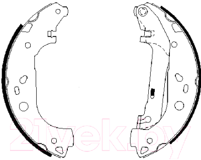 

Тормозные колодки Bosch, 0986487667
