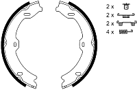 Тормозные колодки Bosch 0986487725 - 
