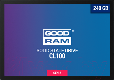 SSD диск Goodram CL100 Gen. 2 240GB (SSDPR-CL100-240-G2)
