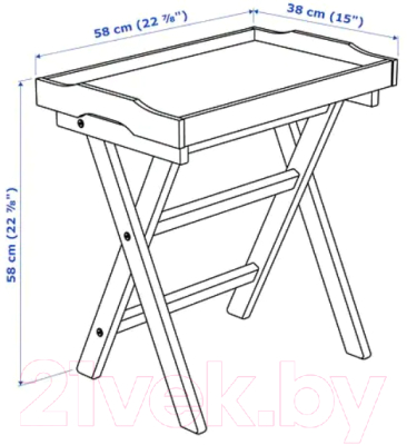 Сервировочный столик Ikea Марюд 903.832.64