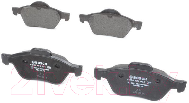 Тормозные колодки Bosch 0986494034 — фото 3
