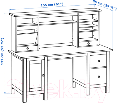 Письменный стол Ikea Хемнэс 992.783.91