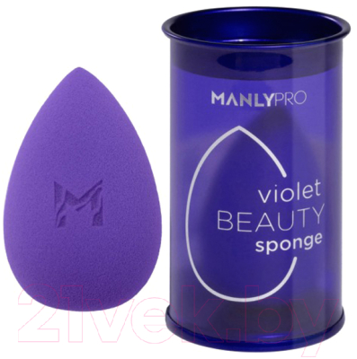 Спонж для макияжа Manly PRO Violet Beaury Sponge VBS1