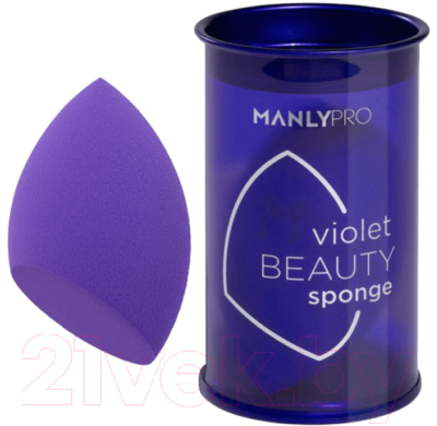 Спонж для макияжа Manly PRO Violet Beaury Sponge VBS2