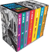 Набор книг Bloomsbury Harry Potter. 7 Box Set. Adult PB мягкая обложка (Rowling Joanne) - 