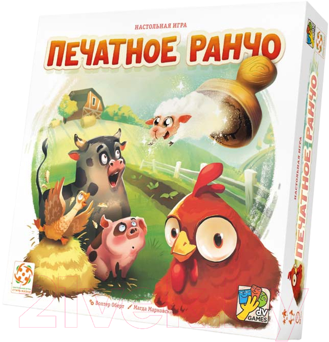 Настольная игра Стиль Жизни Печатное ранчо / УТ100030594