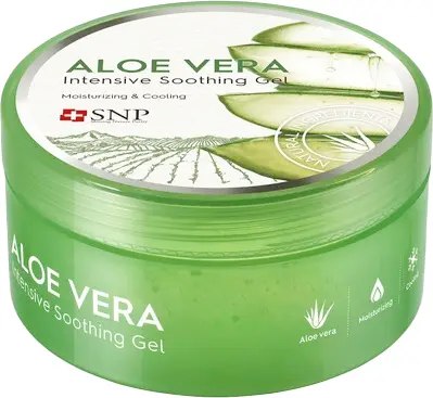 Гель для тела SNP Aloe Vera Gel Алоэ вера смягчающий увлаж. освеж. для лица и тела (300г)