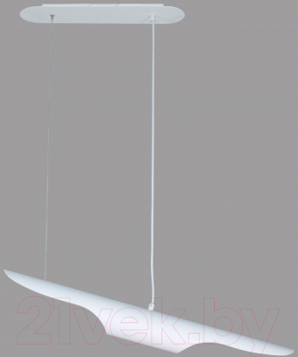 Потолочный светильник Элетех Мишель 80 НСБ 01-2x25-102 G9 / 1005405357 (белый/золотой)