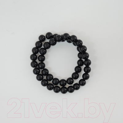 Набор бусин декоративных Zlatka №02 GBP-04 (40шт, черный)