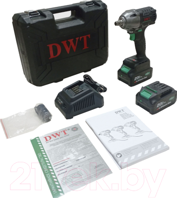 Аккумуляторный гайковерт DWT ABWP-20 HDN-4C2