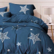 Комплект постельного белья Павлина Зебра звезды Евро / 10534027 - 
