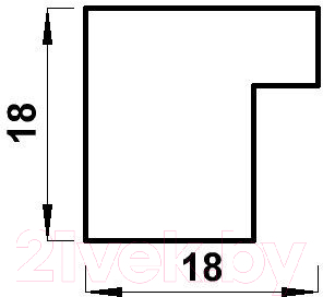 Рамка Мирам 641822-17 (40x60)