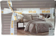 Комплект постельного белья Efor Satin Leylak евро / PB2347-M01 (сиреневый) - 