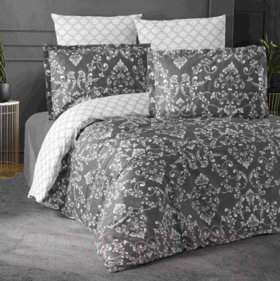 Комплект постельного белья Efor Saten Double Damask 160x220 семейный / PB2055-M