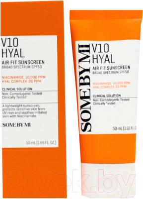 Крем солнцезащитный Some By Mi V10 Hyal Airfit Sun Screen С комплексом витаминов (50мл)