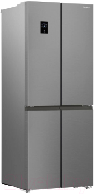 Холодильник с морозильником Hotpoint HFP4 480I X