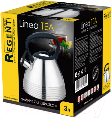 Чайник со свистком Regent Inox 93-TEA-51