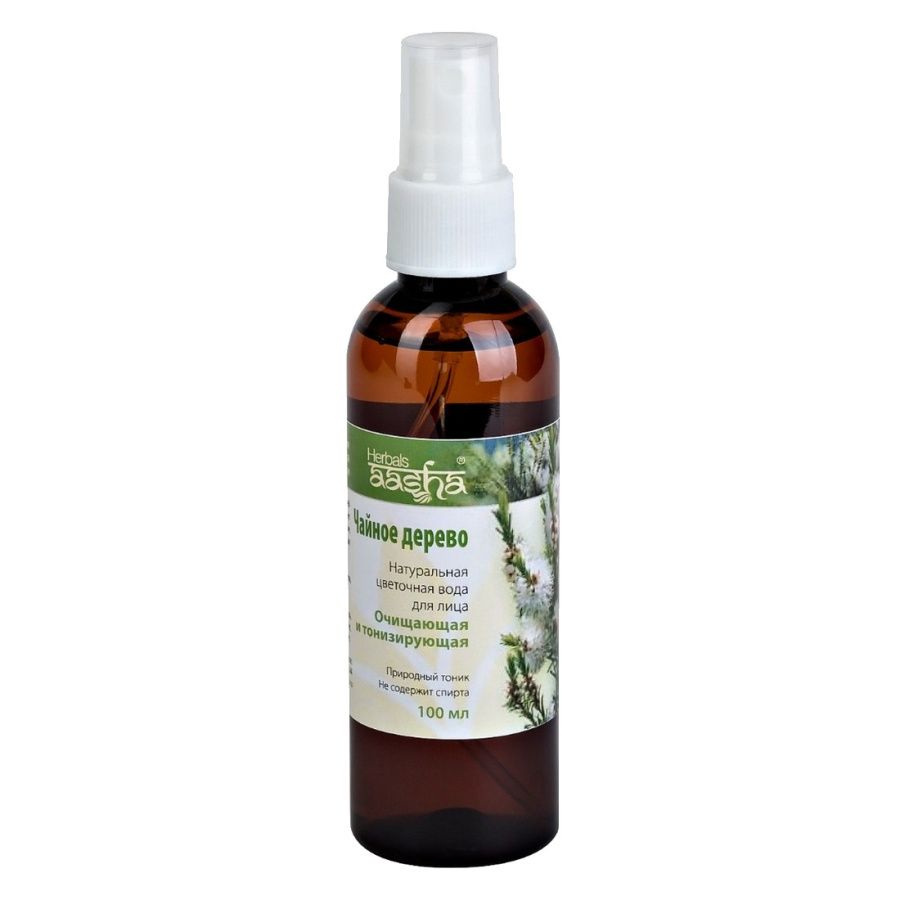 Гидролат для лица Aasha Herbals Вода цветочная Чайное Дерево (100мл)