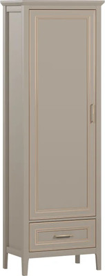 Шкаф Black Red White Classic REG1D1S (глиняный серый) -