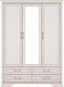 Шкаф Black Red White Stylius B169-SZF3D4S (лиственница сибирская) - 