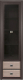Шкаф-пенал с витриной Black Red White Коен REG1W2S (венге магия/штрокс) - 