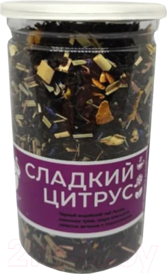 Чай листовой Первая чайная компания Сладкий цитрус Черный (110г)