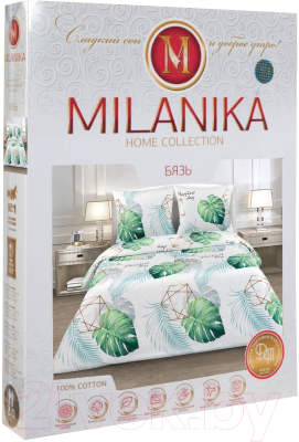 Комплект постельного белья Milanika Ямайка евро (бязь)