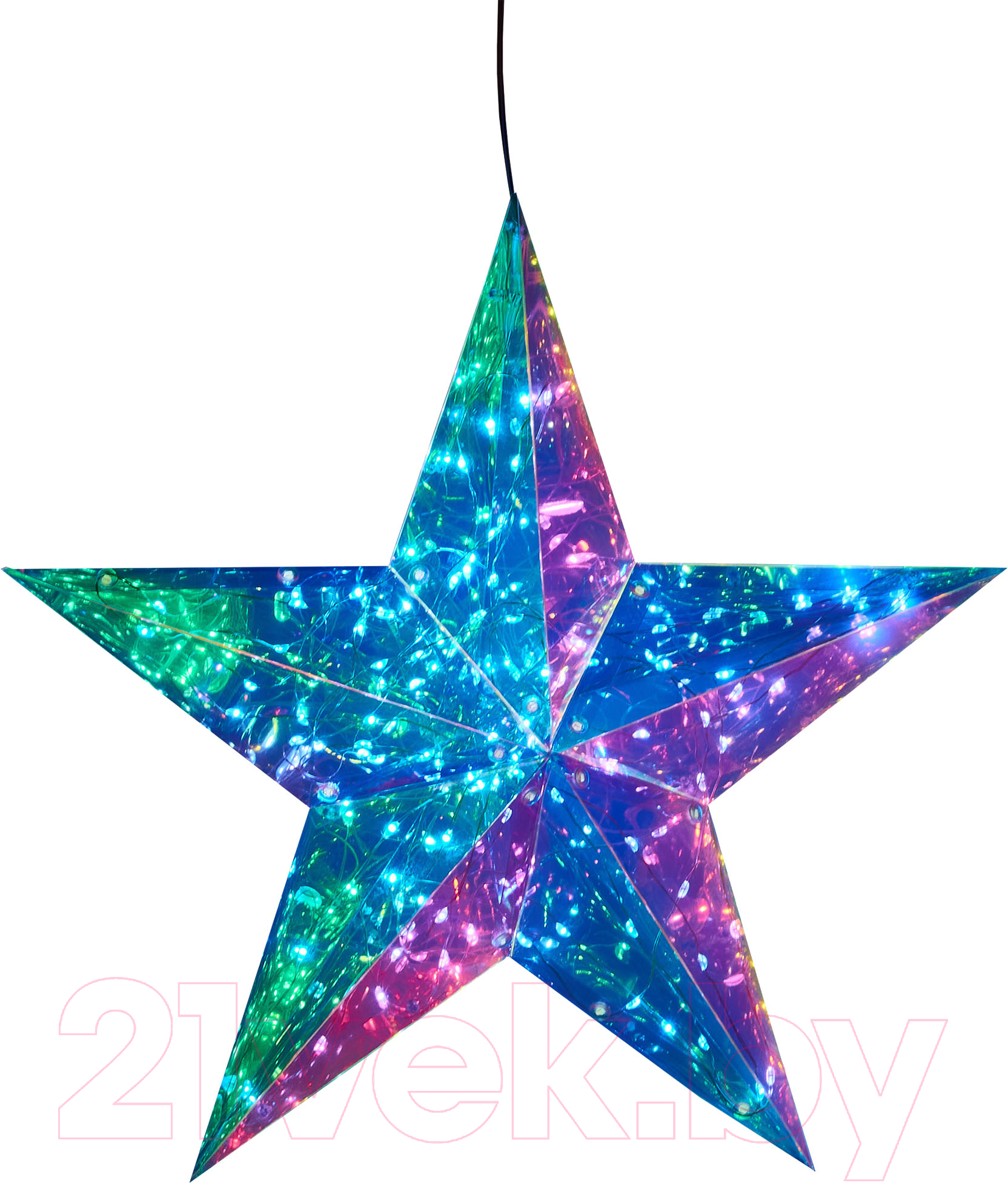 Светодиодная фигура 2D Uniel ULD-R505 3АА Star / UL-00011055