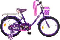 Детский велосипед FAVORIT LAD-18PR (фиолетовый) - 