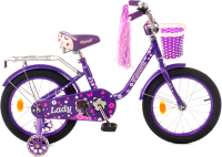 Детский велосипед FAVORIT LAD-16PR (фиолетовый) - 